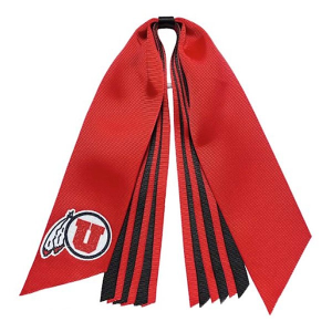 Usa Licensed Bows Kids' Utah Utes Streamer Hair Pony