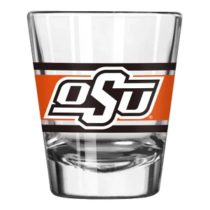Logo Brands Oklahoma State Cowboys Stripe Shot Glass