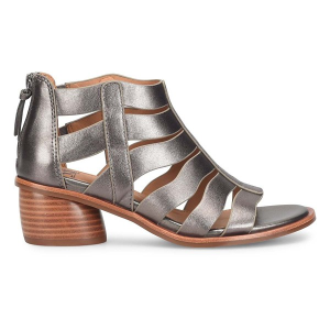 Women's Sofft Carmen Block Heels 9.5 Dark Pewter