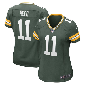 Green Bay Packers Jayden Reed #11 Nike Game Jersey Large Fir
