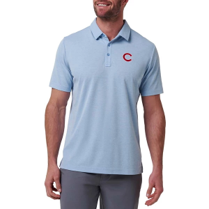 Chicago Cubs Play Pitch Polo Small Light Blue