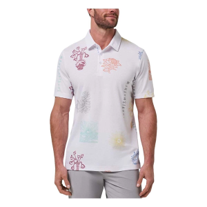 Men's TravisMathew Passport Polo Small White