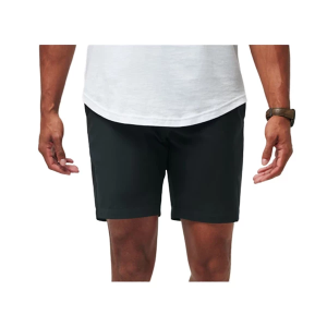 Men's TravisMathew Men's TravisMathew Tech Chino Hybrid Shorts Hybrid Shorts 42 Black