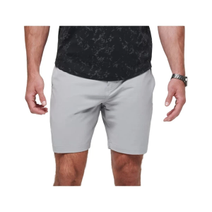Men's TravisMathew Men's TravisMathew Tech Chino Hybrid Shorts Hybrid Shorts 35 Heather Sleet