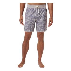 Men's TravisMathew Land To Sea Swim Boardshorts Sporty Large Heather Grey