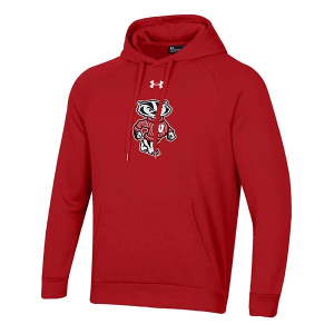 Wisconsin Badgers Under Armour Hoodie Large Flawless