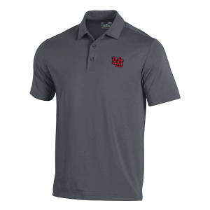 Utah Utes Under Armour McCaffery Polo 3XLarge Grey Heather