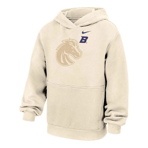 Boise State Broncos Nike Kids Hoodie Small Natural
