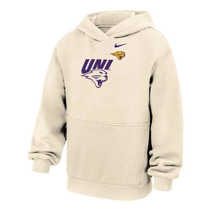 Northern Iowa Panthers Nike Kids Hoodie Small Natural