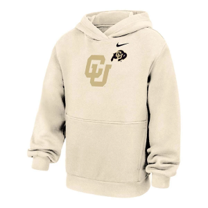Colorado Buffaloes Nike Kids Hoodie Large Natural