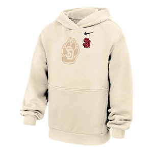 South Dakota Coyotes Nike Kids Hoodie Medium Natural