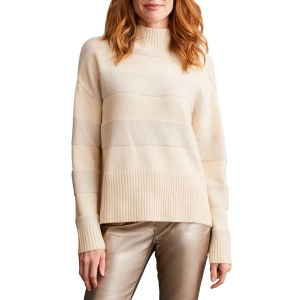 Women's Tribal Pullover Sweater Shiny XSmall Moonstone