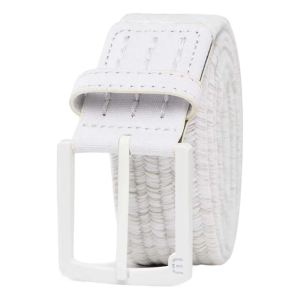 Men's TravisMathew POPSICLE 2.0 Belt Medium White/Micro Chip