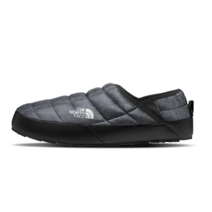 Men's The North Face Thermoball Traction V Casual Mules Regular 14 Phantom Grey Heather Print/TNF Black