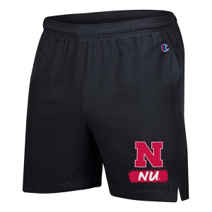Nebraska Cornhuskers Champion Power 5 Shorts 2XLarge Black