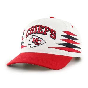 Kansas City Chiefs 47 Brand Diamond Hitch Adjustable Hat One Size White