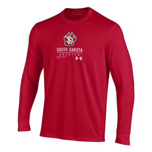 South Dakota Coyotes Under Armour Adrian T-Shirt Small Red