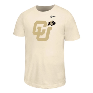 Colorado Buffaloes Nike Natural Kids' T-Shirt Small Natural