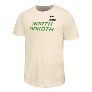 North Dakota Fighting Hawks Nike Natural Kids' T-Shirt Small Natural