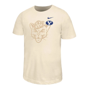 BYU Cougars Nike Natural Kids' T-Shirt XLarge Natural