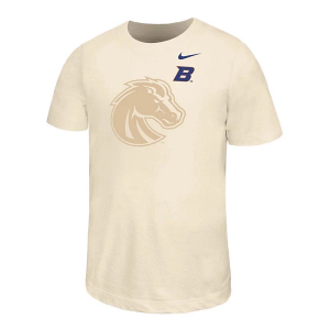 Boise State Broncos Nike Natural Kids' T-Shirt Medium Natural