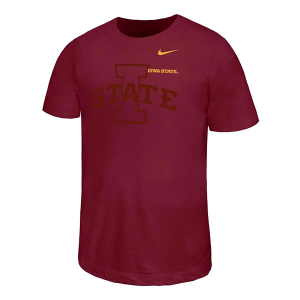 Iowa State Cyclones Nike Shadow Kids' T-Shirt Small Crimson
