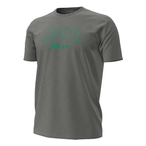 North Dakota Fighting Hawks Under Armour Barry T-Shirt 3XLarge Cranberry