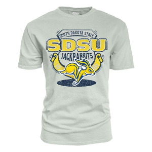 South Dakota State Jackrabbits Blue 84 Clever Way T-Shirt XLarge Cement