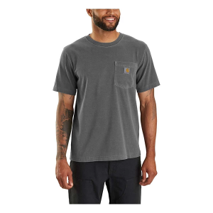 Men's Carhartt Re-Engineered Relaxed Fit Lightweight Garment Dyed Pocket T-Shirt Small Shadow