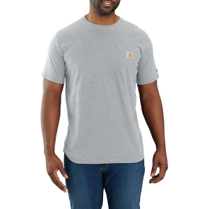 Men's Carhartt Force Relaxed Fit Midweight Pocket T-Shirt Large Tall Heather Grey