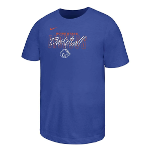Boise State Broncos Nike Poster Kids' T-Shirt Small Royal