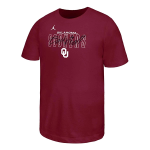 Oklahoma Sooners Nike Poster Kids' T-Shirt Large Crimson