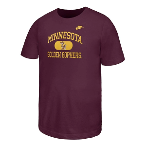 Minnesota Golden Gophers Nike Trapped Kids' T-Shirt Large Maroon
