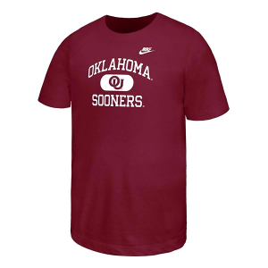 Oklahoma Sooners Nike Trapped Kids' T-Shirt Large Crimson
