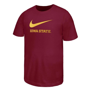 Iowa State Cyclones Nike Swoosh Kids' T-Shirt XLarge Crimson