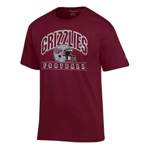 Montana Grizzlies Champion Gridiron T-Shirt Large Maroon