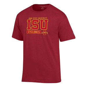 Iowa State Cyclones Champion Fresh 25 T-Shirt Small Cardinal