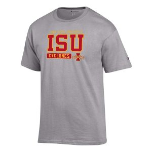 Iowa State Cyclones Champion Fresh 25 T-Shirt Medium Oxford