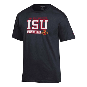 Iowa State Cyclones Champion Fresh 25 T-Shirt Large Black