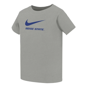 Boise State Broncos Nike Swoosh Toddler T-Shirt 2T Heather Grey