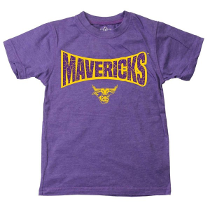 Minnesota State Mavericks Wes and Willy Team Basic Kids' T-Shirt 4 Grape