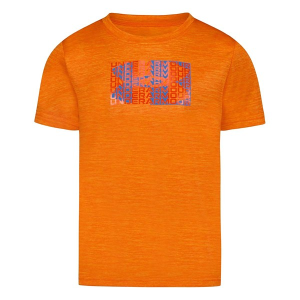Kids' Under Armour Foil Logo Twist Tech T-Shirt 7 Orange