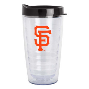 Logo Brands San Francisco Giants 16oz. Flipside Double Wall Clear Tumbler