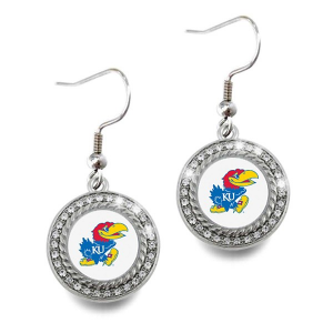Spirit Gear Kansas Jayhawks Dangle Earrings