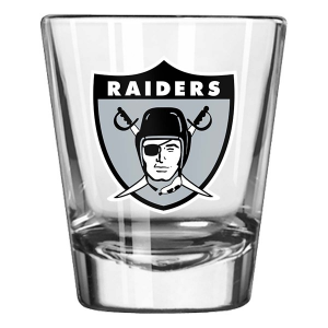 Logo Brands Las Vegas Raiders Retro Gameday Shot Glass