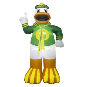 Logo Brands Oregon Ducks Inflatable Mascot