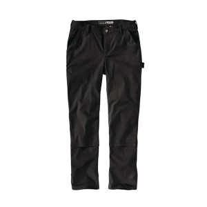 Women's Carhartt Rugged Flex Canvas Double Front Utility Pants 2 Black Regular