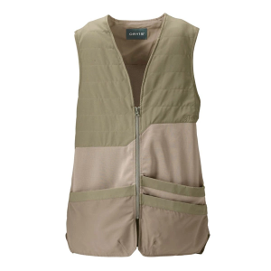 Men's Orvis Clays Mesh Shooting Shooting Vest Small Dusty Olive