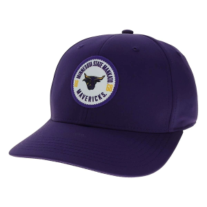 Minnesota State Mavericks Legacy Bowler Flexfit Hat S/M Purple