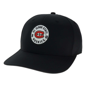 St. Cloud State Huskies Legacy Bowler Flexfit Hat M/L Black